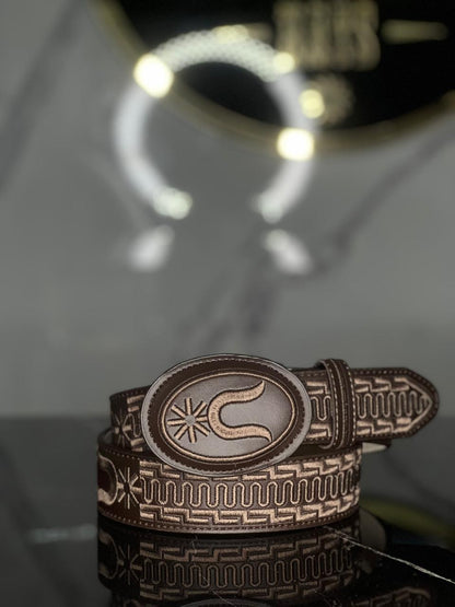 Cinturon bordado CABALLERO