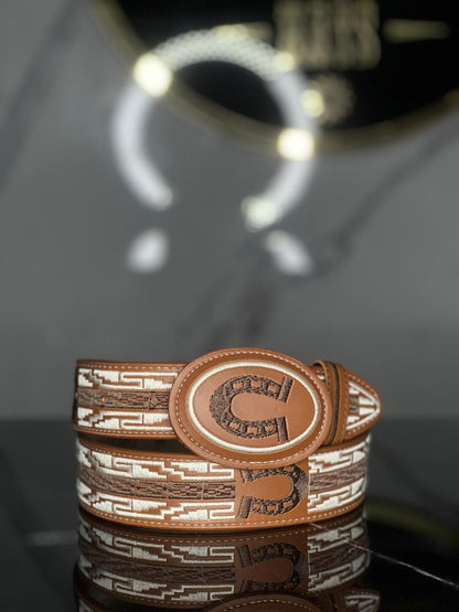 Cinturon bordado CABALLERO